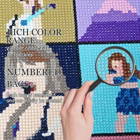 NEW TAYLOR SWIFT Diamond Craft Making Canvas (Without Frame) - Picture 6 of 11